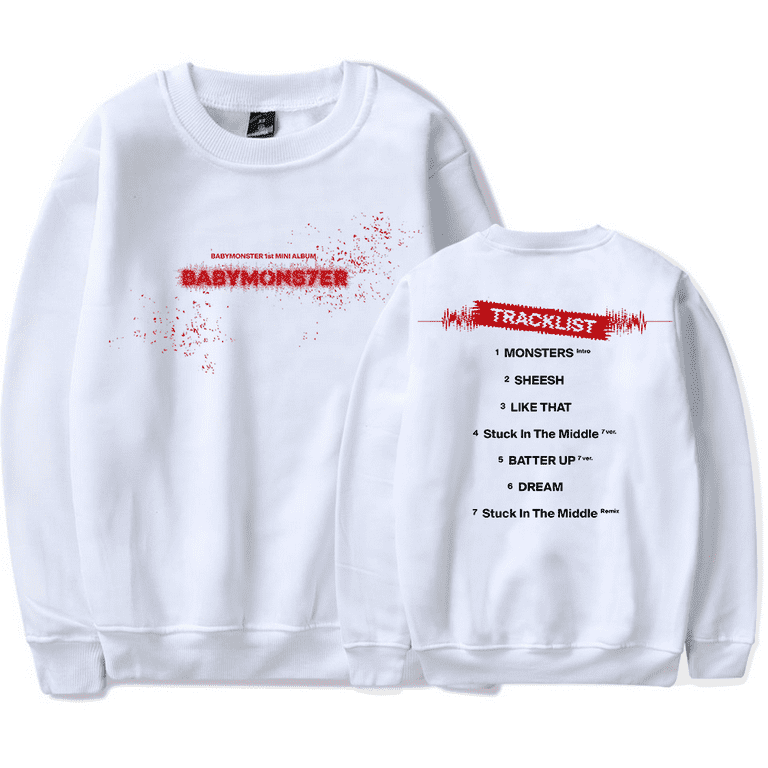 Babymonster Merch Sweatshirt New Album Babymons7er Long Sleeve
