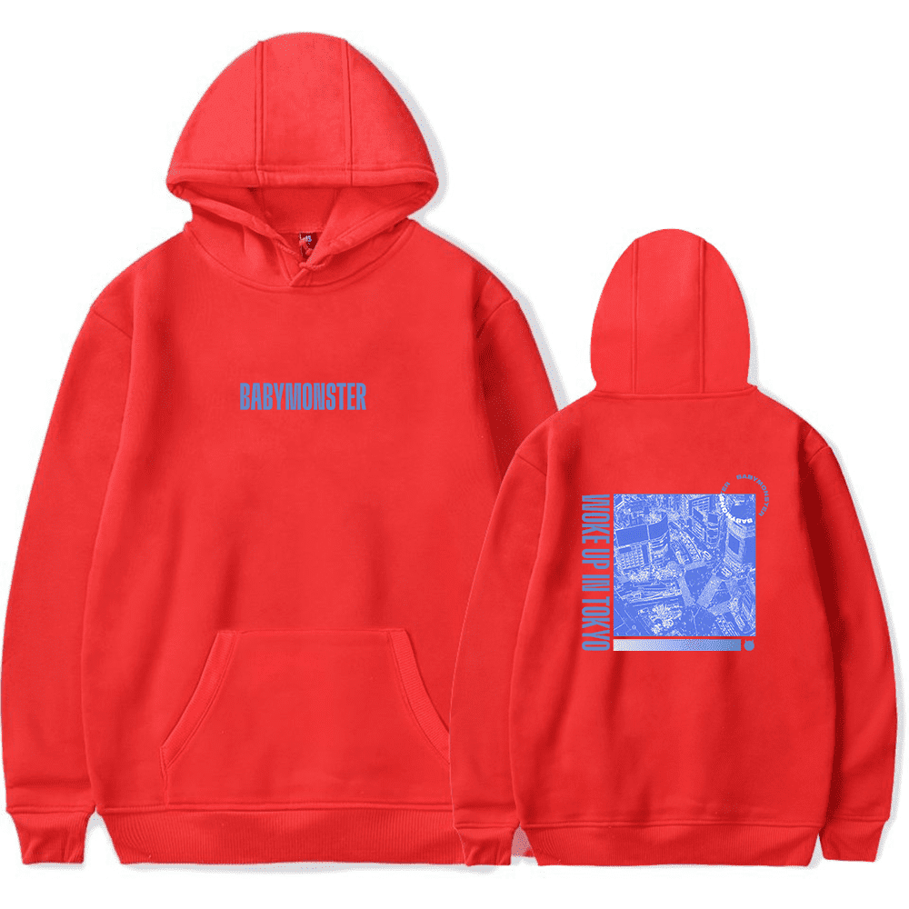 Babymonster Merch Woke Up In Tokyo Hoodie Fashion Hoodies