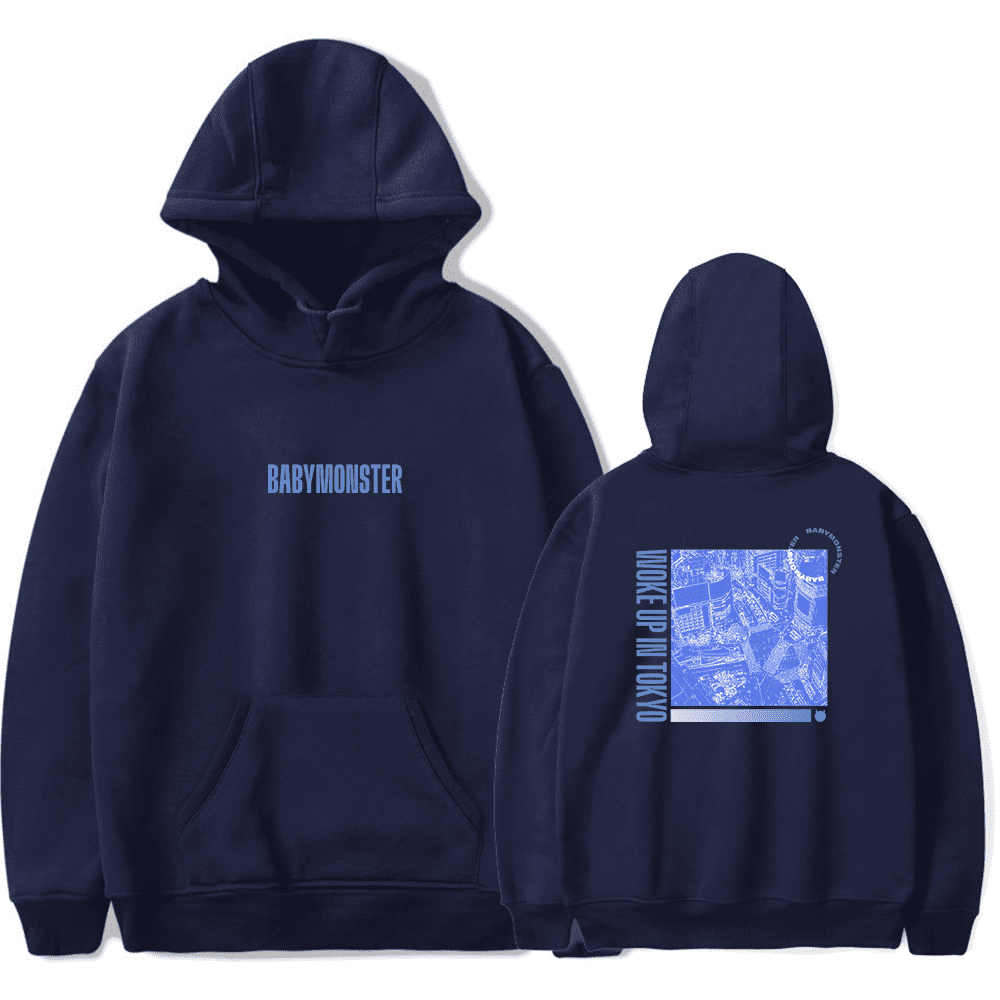 Babymonster Merch Woke Up In Tokyo Hoodie Fashion Hoodies
