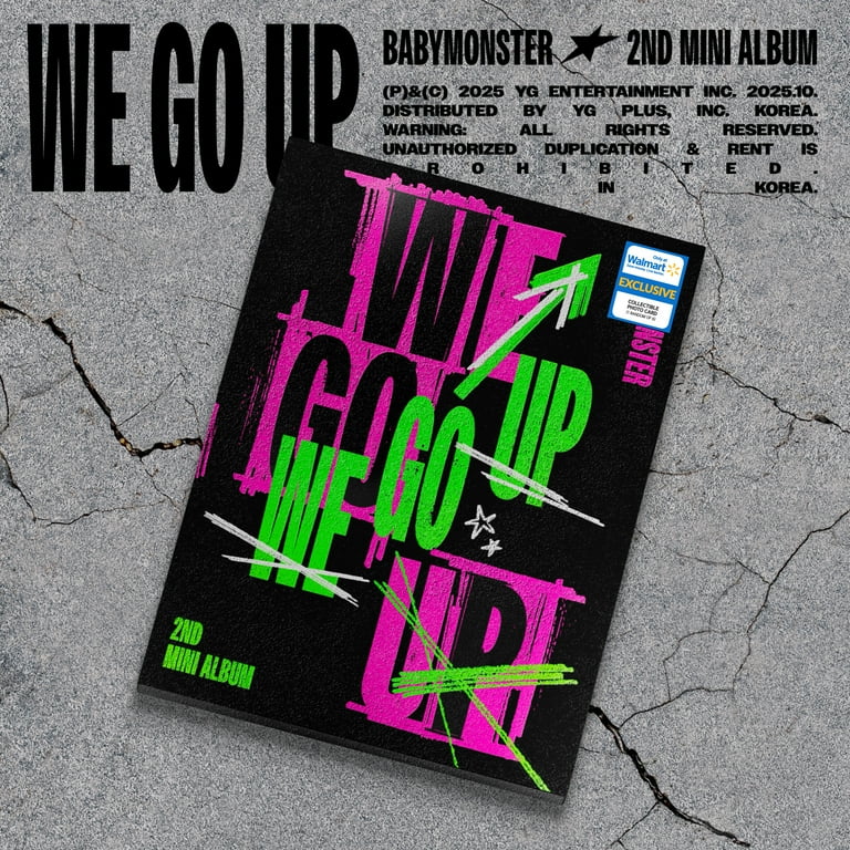 BABYMONSTER - WE GO UP (UP Ver.) - Walmart Exclusive CD - Walmart.com