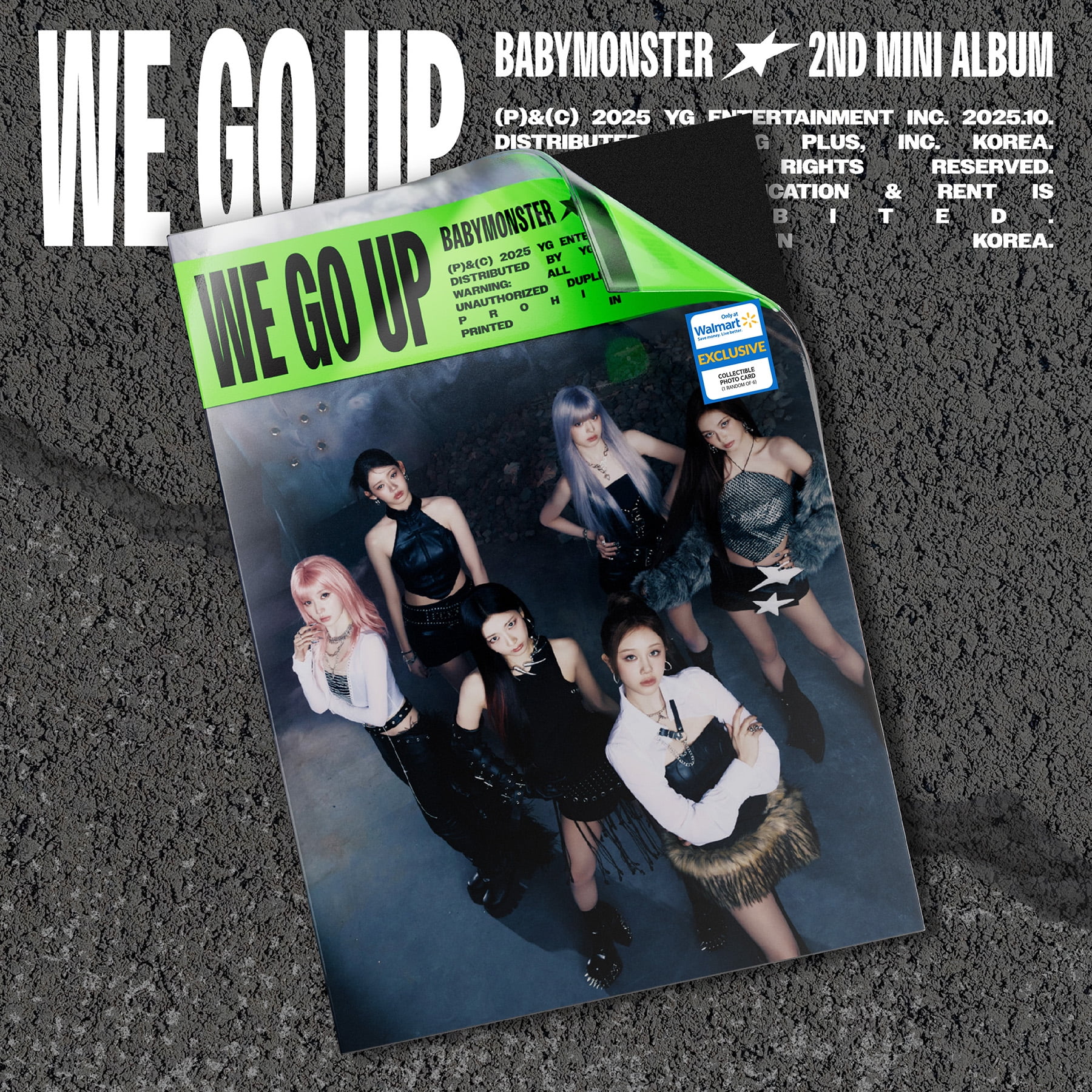 BABYMONSTER - WE GO UP (WE Ver.) - Walmart Exclusive CD - Walmart.com
