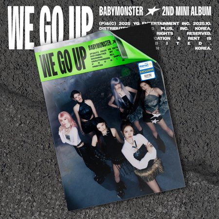 BABYMONSTER - WE GO UP (WE Ver.) - Walmart Exclusive CD
