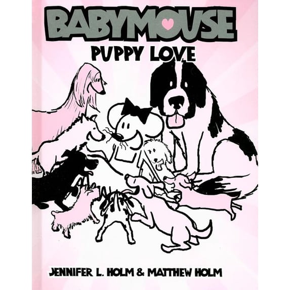 Babymouse: Babymouse #8: Puppy Love (Series #8) (Hardcover)