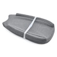 thumbnail image 1 of Babyomi Diaper Changing Pad with Anti-roll Edge and Adjustable Seat Belt, Anti Slip Base, Changing Pads for Newborns and Infants, Mid Gray,1 piece., 1 of 7