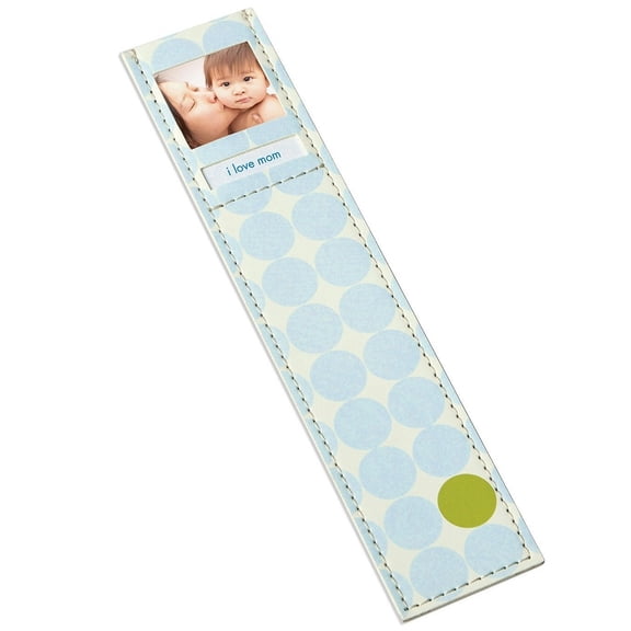 Babyprints BLUE DOTS bookmark - 1x1