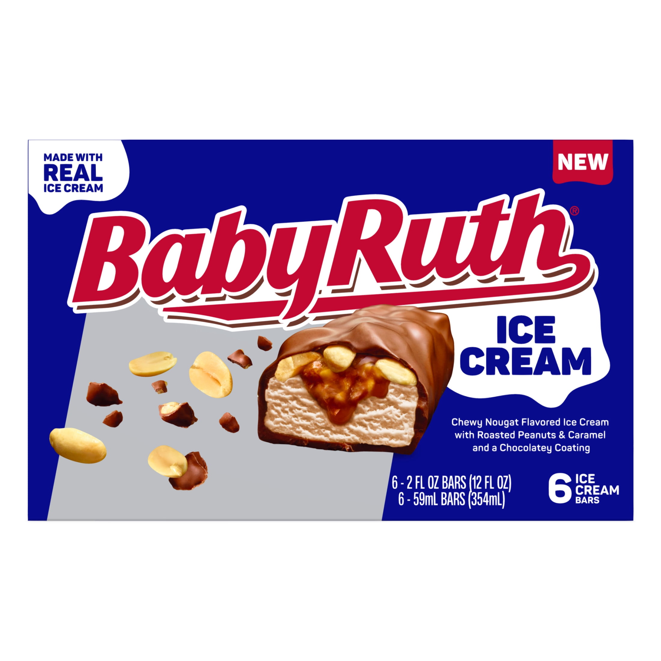 Baby Ruth Ice Cream Bars - Walmart.com