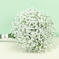 thumbnail image 1 of Babys Breath Artificial Flowers,12 Pcs Gypsophila Faux White Flowers Fake Baby Breath Real Touch Flowers Bouquets for Bride Wedding Decorations Party Floral Arrangements DIY (White), 1 of 9
