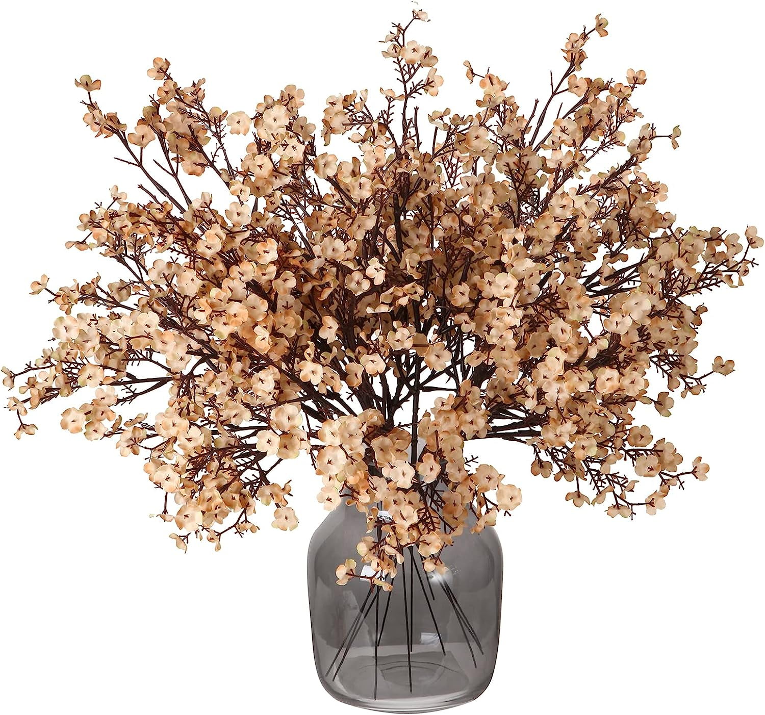 Babys Breath Artificial Flowers Bulk Real Touch Flowers Fake Silk Flowers Bulk for Home Decoration Kitchen Fall Indoor Bouquet Floral Table Arrangement Centerpieces Festival Party Decor