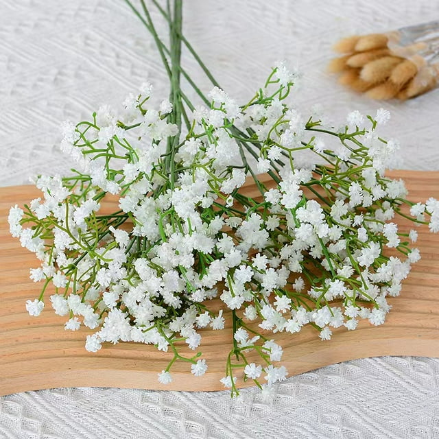 Babys Breath Artificial Flowers, Fake White Babys Breath Flowers