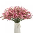 thumbnail image 1 of Babys Breath Artificial Flowers for Decoration Fake Gypsophila Bouquet for Flower Arrangement Pink, 1 of 4