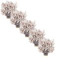 thumbnail image 1 of Babys Breath Fabric Cloth Artificial Flowers 5 Stem European Fake Silk Plants Decor Wedding Party Decoration Bouquets Real Touch DIY Home Garden, 19.29",White B, 1 of 9
