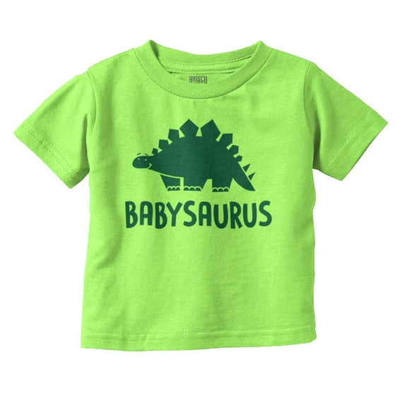 Babysaurus Adorable Little Dinosaur Toddler Boy Girl T Shirt Infant Toddler Brisco Brands 24M