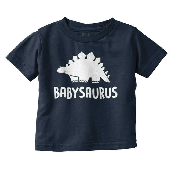 Babysaurus Adorable Little Dinosaur Toddler Boy Girl T Shirt Infant Toddler Brisco Brands 6M