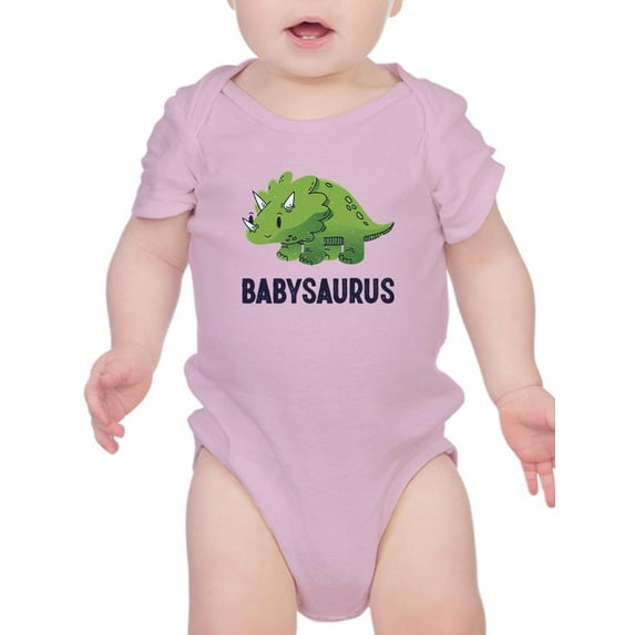 Babysaurus Bodysuit Infant -Smartprints Designs, 6 Months