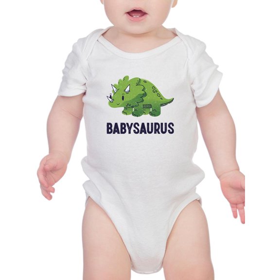 Babysaurus Bodysuit Infant -Smartprints Designs,  Newborn