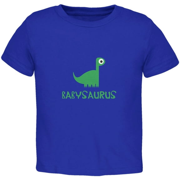 Babysaurus Father and Child Royal Toddler T-Shirt - 2T