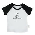 thumbnail image 1 of Babysaurus Novelty T shirt For Baby, Newborn Babies T-shirts, Infant Tops, 0-24M Kids Graphic Tees Clothing (Short Black Raglan T-shirt, 0-6 Months), 1 of 4