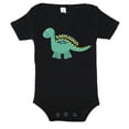 thumbnail image 1 of Babysaurus one-piece bodysuit, Baby Dinosaur Romper Infant bodysuit - Black CA165DINO S1 12-18, 1 of 2