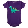 thumbnail image 1 of Babysaurus one-piece bodysuit, Baby Dinosaur Romper Infant bodysuit - Purple Mountain CA165DINO S1 18-24, 1 of 2