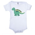 thumbnail image 1 of Babysaurus one-piece bodysuit, Baby Dinosaur Romper Infant bodysuit - White CA165DINO S1 12-18, 1 of 2