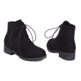 thumbnail image 1 of Babysbule Boots for Women Winter And Winter Flowers Color Matching Thick High-heeled Platform Women's Sleeve High, 1 of 4