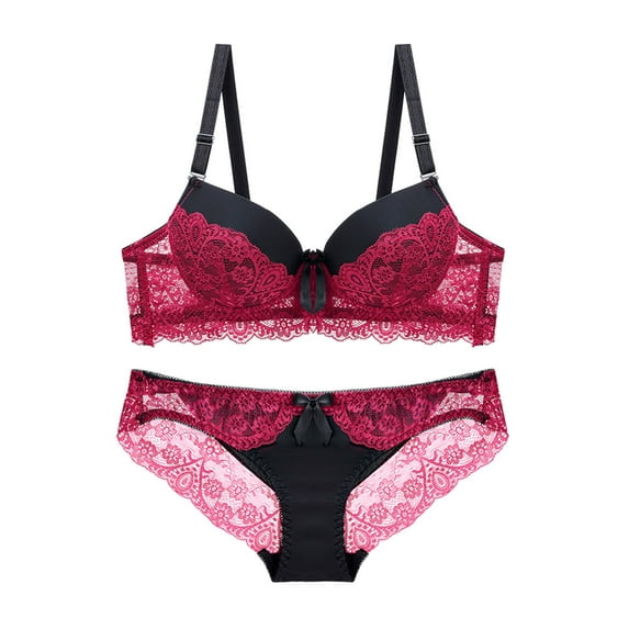 Babysbule Bras for Women Clearance Ladies Fashion Comfortable Breathable Gathered Underwire Bra Ladies Pure Cotton Thin Underwear