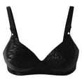 thumbnail image 1 of Babysbule Bras for Women Clearance Woman's Fashion Plus Size Wire Free Comfortable Push Up Hollow Out Bra Underwear, 1 of 4