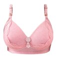 thumbnail image 1 of Babysbule Bras for Women Clearance Women Fashion Plus Size Bra Intimates Comfortable Breathable Underwear, 1 of 3