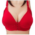 thumbnail image 1 of Babysbule Bras for Women Clearance Women Lace Patchwork Bra Wire Free Underwear One-Piece Bra Everyday Underwear, 1 of 3