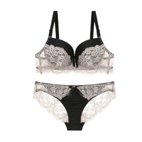 Babysbule Bras for Women Ladies Fashion Comfortable Breathable Gathered Underwire Bra Ladies Pure Cotton Thin Underwear