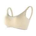 thumbnail image 1 of Babysbule Bras for Women Ladies Traceless Comfortable Ice Silk Breathable No Steel Ring Front Buckle Breastfeeding Bra Woman Underwear, 1 of 9