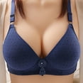 thumbnail image 1 of Babysbule Bras for Women Woman's Embroidered Glossy Comfortable Breathable Bra Underwear No Rims, 1 of 3