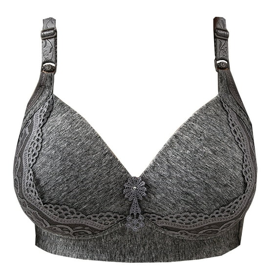 Babysbule Bras for Women Women Fashion Plus Size Bra Intimates Comfortable Breathable Underwear