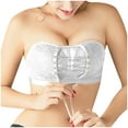 thumbnail image 1 of Babysbule Bras for Women Women's One-Piece Bra Everyday Underwear Strapless Lace Drawstring Bandeau, 1 of 9