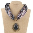 thumbnail image 1 of Babysbule Scarf for Women Floral Scarves Women Boho Beach Shawl Crystal STone Casual Wrap Necklace Scarf, 1 of 2