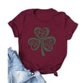thumbnail image 1 of Babysbule Summer Printed Short Sleeve T-Shirts, Women's, 1 of 3