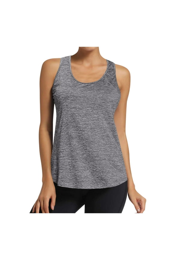 Womens Tops, Women Workout Tops Athletic Sports Running Tank Mesh Yoga Training Shirts