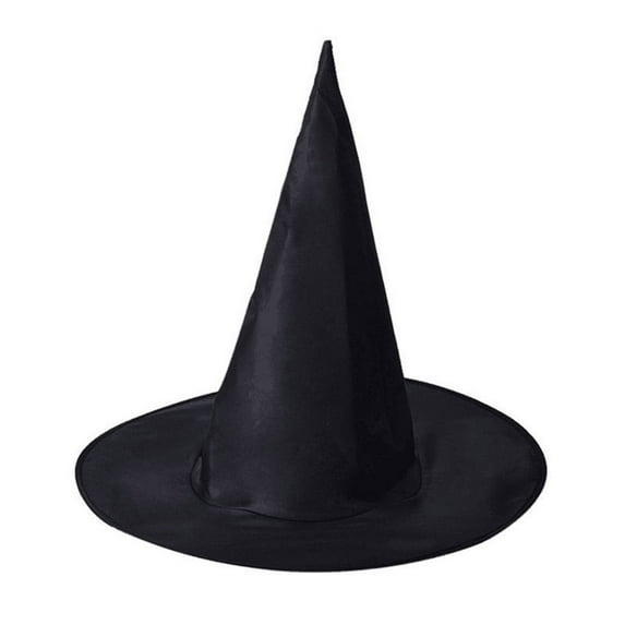 Babysbule Hats for Women Winter Adult Womens Black Witch Hat For Halloween Costume Accessory Cap