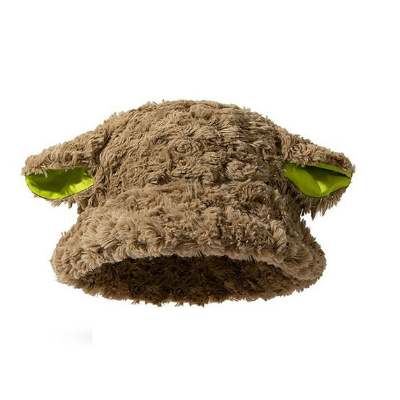 Babysbule Hats for Women Winter Lamb Ear Hat (Korean Version) Cute Lamb Plush Fisherman's Hat For Warmth Keeping Woolly Sheep A Sheep Hat