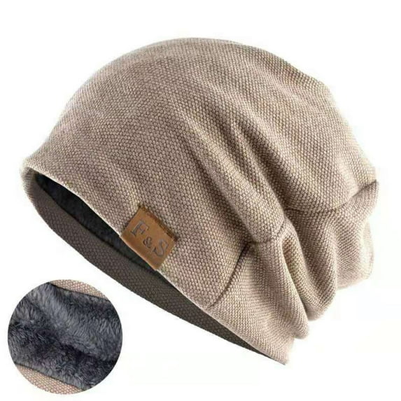 Babysbule Hats for Women Winter Men's And Women's Fashionable Windproof Plush Warm Bun Pile Cap