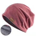 thumbnail image 1 of Babysbule Hats for Women Winter Men's And Women's Fashionable Windproof Plush Warm Bun Pile Cap, 1 of 3