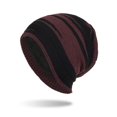 thumbnail image 1 of Babysbule Hats for Women Winter Men's And Women's Striped Fashionable Windproof Knitted Plush Thick Pullover Hat Warm Ear Protection Knitted Hat, 1 of 2