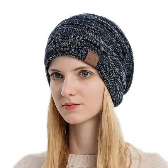 Babysbule Hats for Women Winter Scrub Cap With Buttons Bouffant Hat With Sweatband For Womens And Mens