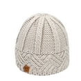 thumbnail image 1 of Babysbule Hats for Women Winter Women Fashion Keep Warm Winter Hats Knitted Wool Hemming Hat, 1 of 3