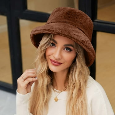 Babysbule Hats for Women Winter Women Ladies Winter Fisherman's Hat Cute And Warm Caps Hunting Fishing Hat