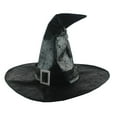 thumbnail image 1 of Babysbule Hats for Women Winter Women's Large Ruched Witch Hat Accessory For Holiday Halloween Party, 1 of 2