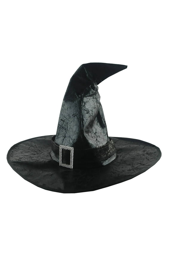 Hats for Women Winter Women's Large Ruched Witch Hat Accessory For Holiday Halloween Party