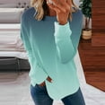 thumbnail image 1 of Babysbule Hoodless Sweatshirts for Women Casual Tie Dye Round Neck Long-Sleeved Fashion Printed Hoodless No Hoodie, 1 of 5
