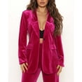 thumbnail image 1 of Babysbule Lounge Sets for Women Women's Solid Color Long Sleeved Gold Velvet Suit Jacket Suit Pants Suit Suit Suit Tracksuit Homewear, 1 of 3