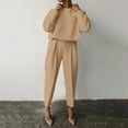 thumbnail image 1 of Babysbule Lounge Sets for Women Women's Stylish Loose Long Sleeve Casual Two Piece Set Tracksuit Homewear, 1 of 6